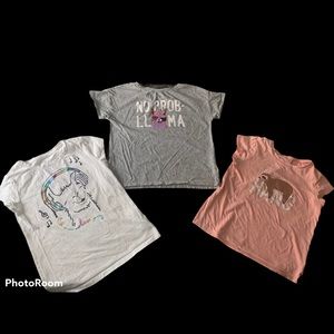 🛍️3 Girl’s Gap T-shirts size Large (10-12)